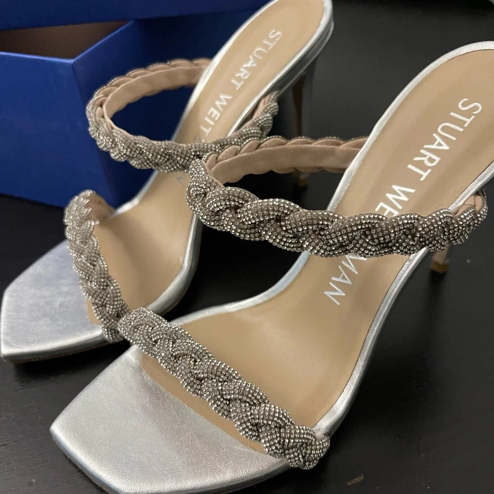 NEW Stuart Weitzman Addison Heels - Picture 5 of 8